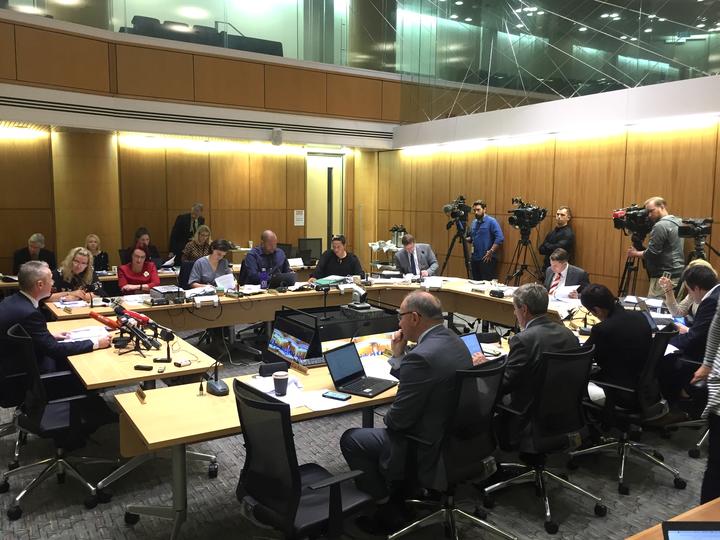 The Finance and Expenditure Committee hears submissions on gun law reform. April 2019
