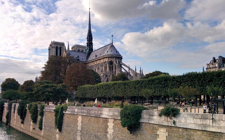 Notre Dame before the fire. 