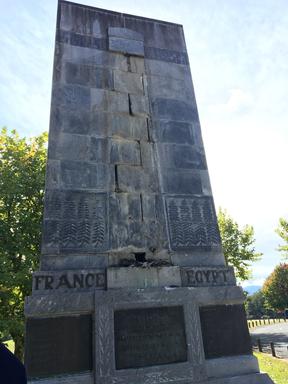 Ngāruawāhia cenotaph has been vandalised just before Anzac day