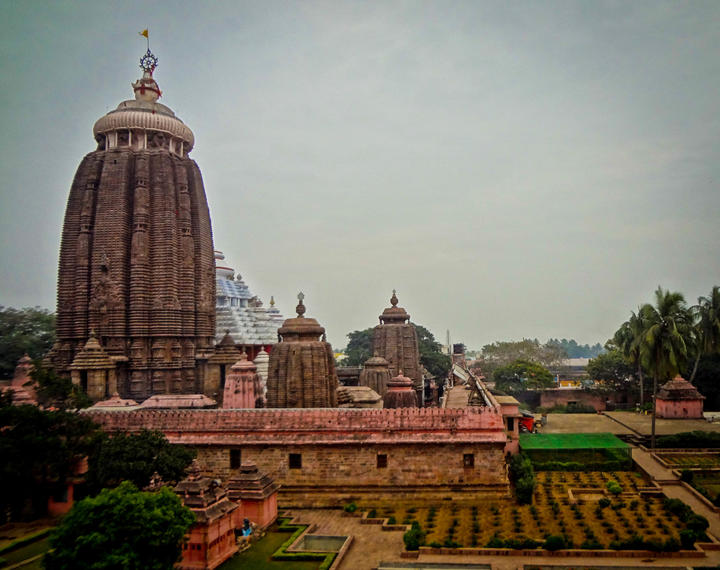 The Shree Jagganath temple in Puri