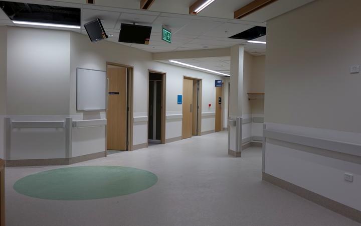 Inside the new Acute Services Building at Christchurch Hospital.