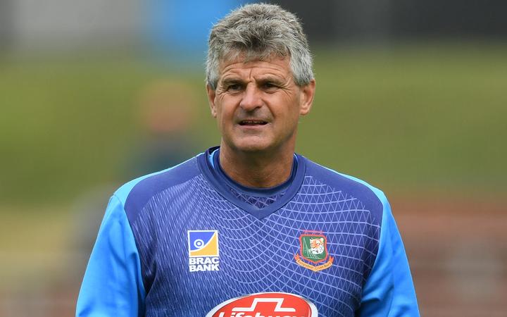 Bangladesh coach Steve Rhodes