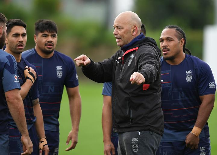 Cook Islands head coach Tony Iro is also an assistant coach with the NZ Warriors.