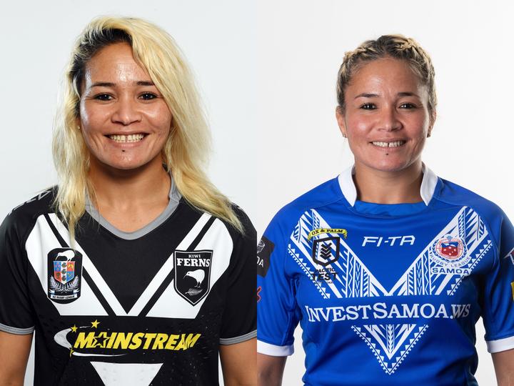 Masuisui Pauaraisa with the Kiwi Ferns in 2018 and Fetu Samoa in 2019.