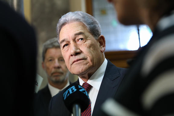 Deputy Prime Minister and leader of the New Zealand First Party Winston Peters 