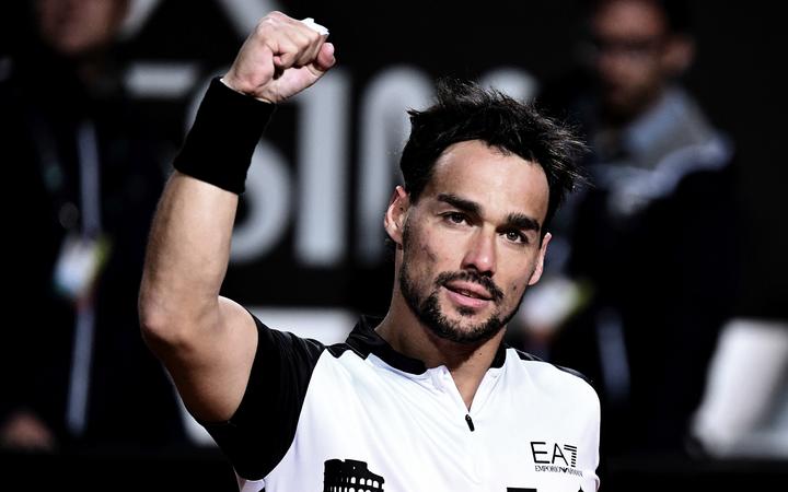 Fabio Fognini has been fined his entire match fee.