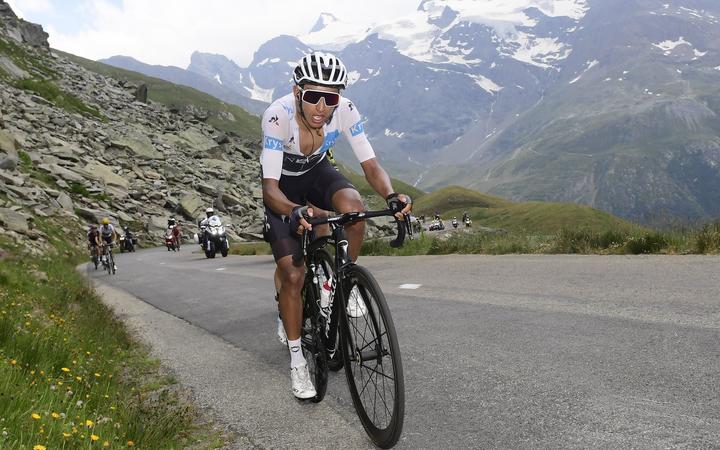 Colombian cyclist Egan Bernal.