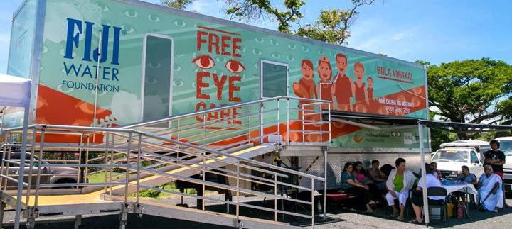 The Mobile Eye Clinic in Fiji 