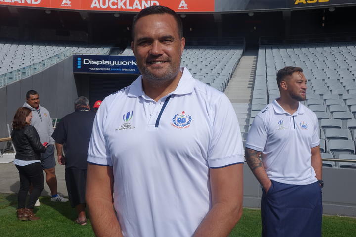 Manu Samoa rugby coach Steve Jackson.