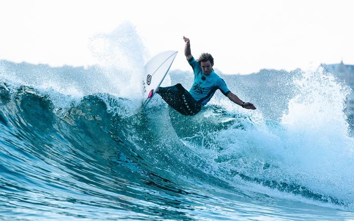 Billy Stairmand NZ the 2019 Vissla Manly Surf Pro at Manly Beach, NSW, Australia.