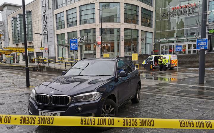 General images around the exterior of Manchester Arndale Centre following this morning's stabbings on Friday 11th October 2019.  (Photo by Eddie Garvey/MI News/NurPhoto)