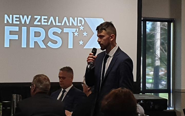 Young New Zealand First member and former chair Rob Gore