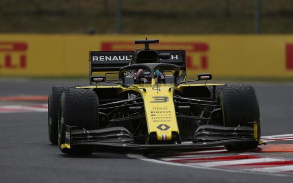 Renault F1 driver Daniel Ricciardo.