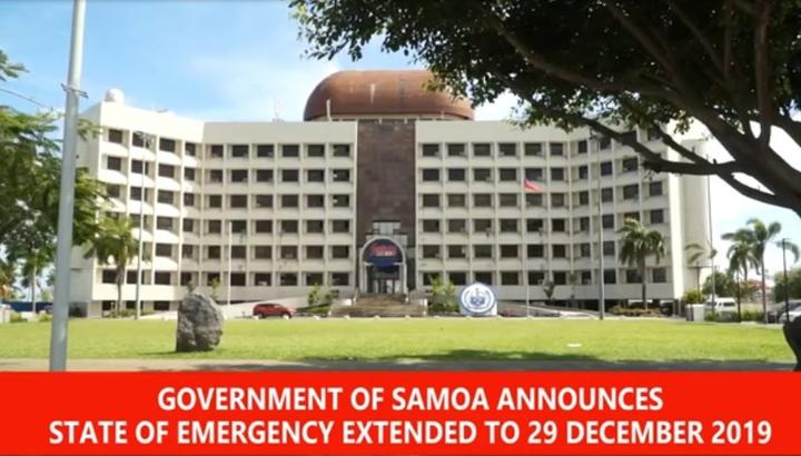 Samoa measles state of emergency extended