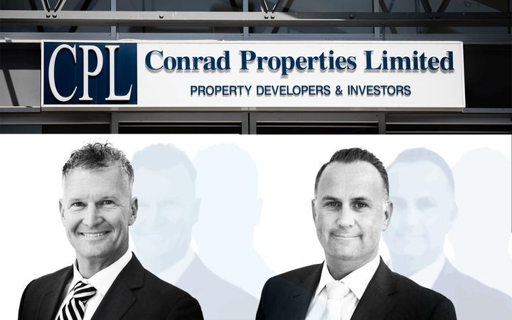 Conrad Properties的Ben Dearlove（左）和Jamie Hutchens（右）。
