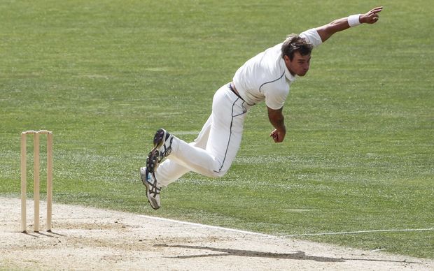New Zealand bowler Doug Bracewell