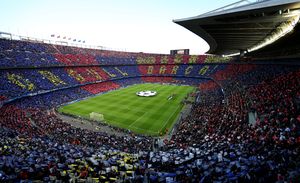 Barcelona's Nou Camp stadium