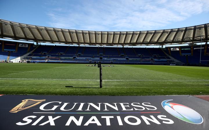 Six Nations Championship, Stadio Olimpico, Rome, Italy.