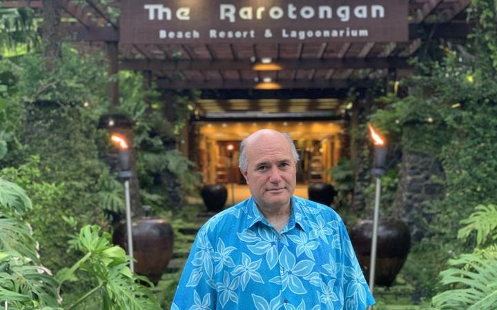 The Rarotongan managing director Tata Crocombe