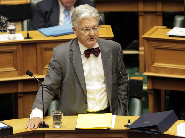 280114. Photo Diego Opatowski / RNZ.Peter Dunne speaking at Parliament.