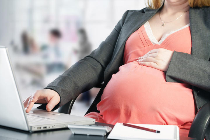 Travailler pendant la grossesse