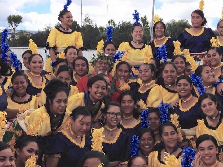 The late Saia Akauola, tutor for Auckland Girls Grammar's Tongan group for ten years.