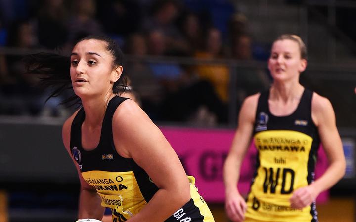 Pulse player Tiana Metuarau.