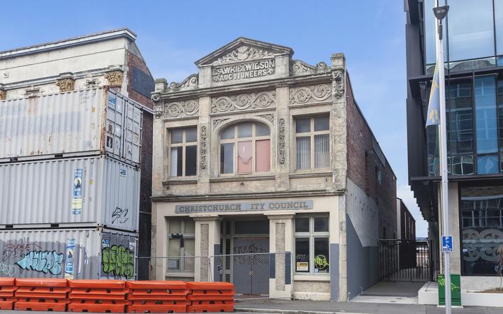 Lawrie & Wilson Auctioneers building in Christchurch