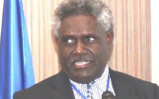 A candidate for the Bougainville presidency, Sam Maiha.