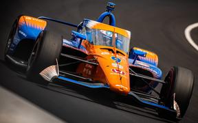 Scott Dixon narrowly missed out on gaining pole position for this year's Indy 500. 