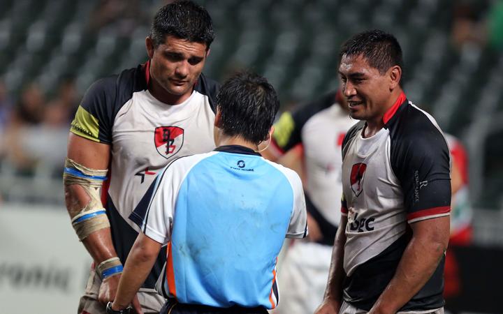 Troy Flavell and the late Jerry Collins have also turned out for the Asia Pacific Dragons.
