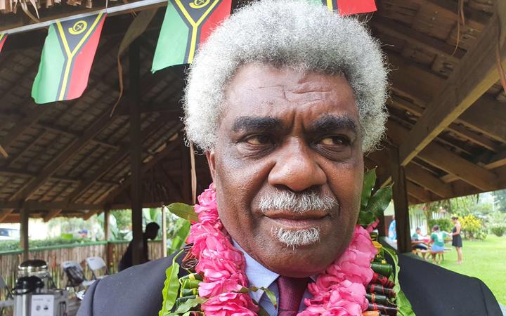 The new vice chancellor of the National University of Vanuatu, Jean Pierre Nirua.