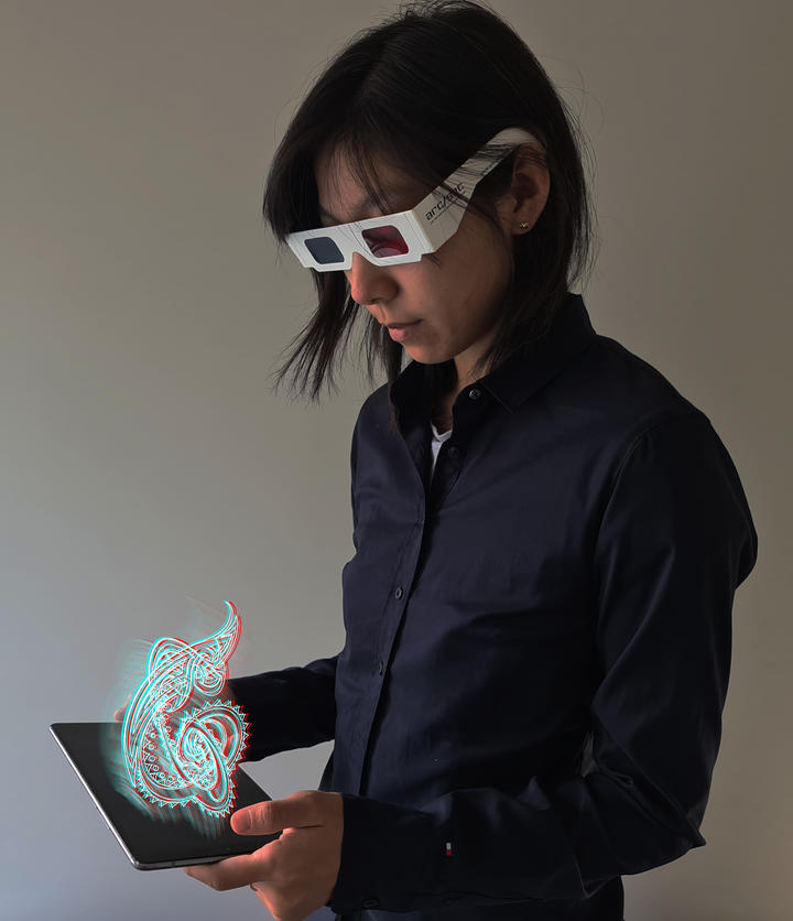  Kōrero Paki takes five key moments from Maori creation tradition and transforms them into 3D holographic sculptures displayed on personal hand-held device