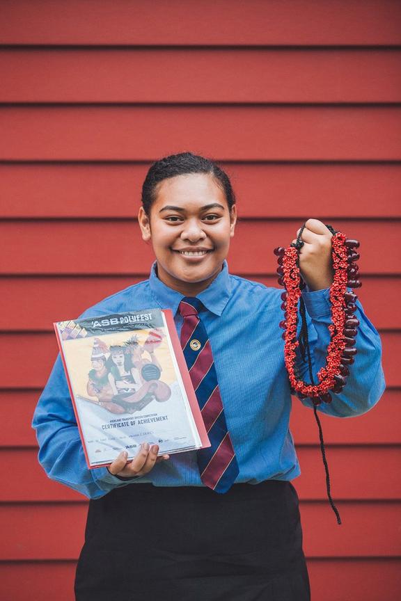 Head Girl and Dux in 2017 at Sir Edmund Hillary Collegiate 