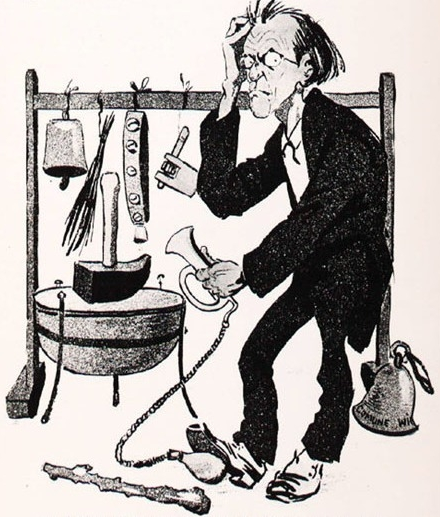 Gustav Mahler Caricature