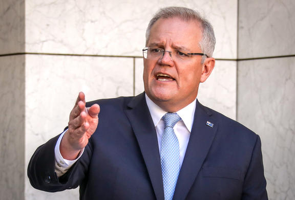 Australian Prime Minister Scott Morrison.