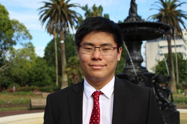 Zachary Wong is the president of New Zealand's University Debating Council and the chairperson of the World University Debating Council. 