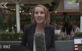 US Election 2020 at Auckland's US Chamber of Commerce party