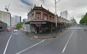 Liquor store at 456 Queen Street in Auckland, where a managed isolation worker who has tested positive for Covid-19 visited.