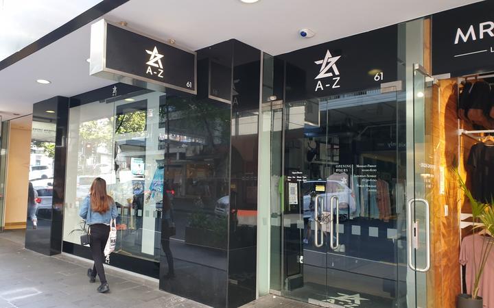 A-Z Collection clothing store in central Auckland.