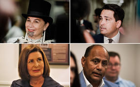Māori Party co-leader Debbie Ngarewa-Packer, Tauranga MP Simon Bridges, Nelson Mayor Rachel Reese, Labour MP Willie Jackson.