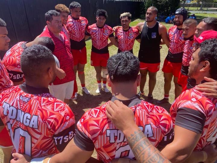 The Tonga men's sevens team reached the semi finals at the Tailevu Sevens in January.