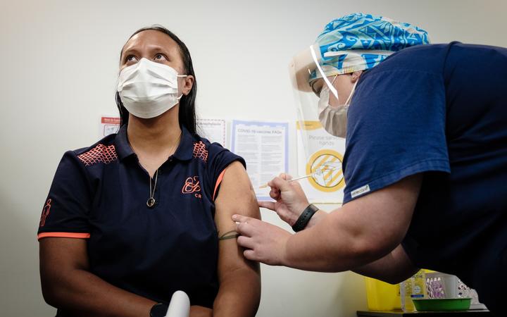 Border workers receive first Covid vaccinations