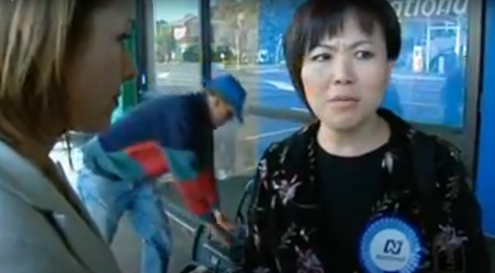 Melissa Lee confronted by Campbell Live in 2008 about receiving NZ on Air funding for TV programmes while she was an MP in the National-led government.     