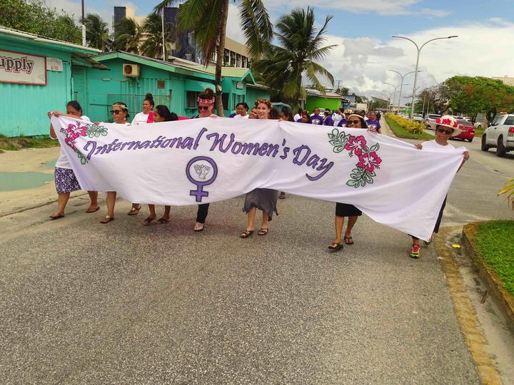 The Marshall Islands celebrated international Women's Day in Majuro last month