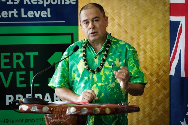 Cook Island Prime Minister Mark Brown.