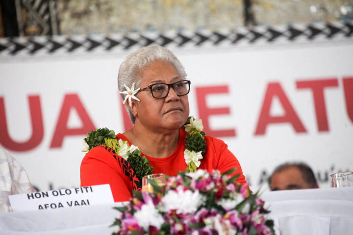 FAST party leader Fiame Naomi Mata'afa