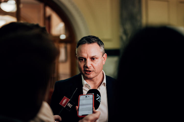 Green Party co-leader James Shaw