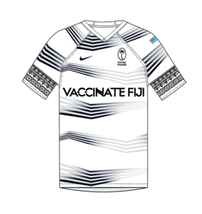 "Vaccinate Fiji" rugby jerseys