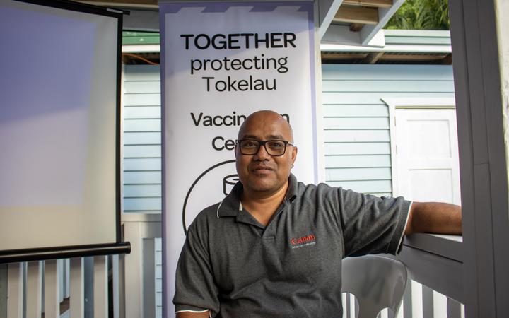 Tokelau's Deputy Director of Public Health, Alapati Tavite